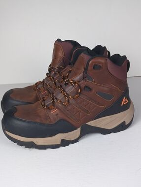 ACE Men's 9.5 Nano Composite Toe Work Boots Water Resistant
